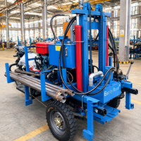 Foreuse de puits d'eau de 200 m de profondeur, vente directe usine, machine de forage de puits d'eau