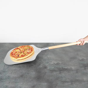 Pelle à pizza en bois, spatule antiadhésive, outils de pâtisserie, coupe-gâteau, accessoires de pâtisserie à long manche - Product Image 3