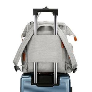 Nueva <span class=keywords><strong>bolsa</strong></span> para mamá, juego multifuncional <span class=keywords><strong>de</strong></span> <span class=keywords><strong>dos</strong></span> <span class=keywords><strong>piezas</strong></span> con cambiador, carga USB, mochila <span class=keywords><strong>de</strong></span> separación seca y húmeda <span class=keywords><strong>de</strong></span> gran capacidad para madre - Product Image 5