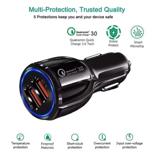 LAIMODA QC3.0 33W Phone Usb <strong>Adapter</strong> c Type Portable Mobile <strong>Usbc</strong> 12v Cell QC3.0 Super Multi Fast Charging Car Charger - Product Image 6