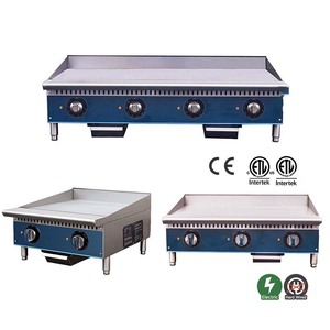 Kommerzieller Elektro-BBQ-Grillplatte für Fast-Food-Restaurants, Edelstahl, Tischmodell, Mehrere Spezifikationen für die Küchennutzung - Product Image 2