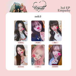 Kpop 6ชิ้น/เซ็ต IVE empathy Album SW Ver เซลฟี่รายชื่อ wonyoung Liz Yujin <span class=keywords><strong>gaeul</strong></span> โฟโต้การ์ดสำหรับแฟนๆโปสการ์ดสะสม - Product Image 4