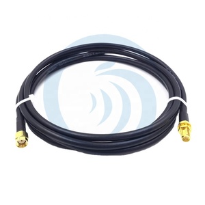 Câble d'extension d'antenne pour routeur sans fil (1 conducteur) RPSMA femelle vers RPSMA mâle - Product Image 1