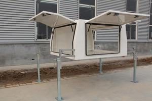 Toldo de Aleación con Recubrimiento en Polvo Blanco, Toldo para Camioneta, Toldo de Aluminio para Camioneta - Product Image 4