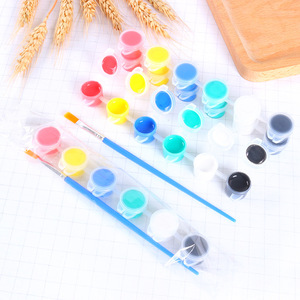Acryl pigment 3 ml6 Farbe verbunden Acryl anzug Kinder hand bemalte Stein malerei - Product Image 3