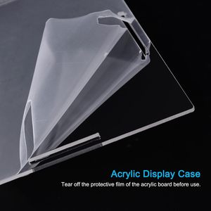 Cube en plexiglas transparent 15 x 13 x 11 cm, boîte de rangement transparente, <span class=keywords><strong>petite</strong></span> <span class=keywords><strong>vitrine</strong></span> anti-poussière <span class=keywords><strong>pour</strong></span> objets de <span class=keywords><strong>collection</strong></span> - Product Image 3