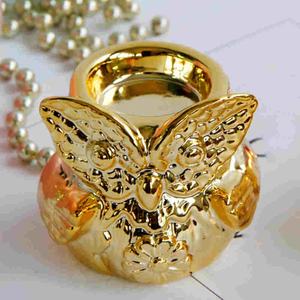 <strong>Candle</strong> <strong>Holder</strong> Nordic Style <strong>Owl</strong> Shape Ceramics Candlestick Table Centerpiece <strong>Candle</strong> Stand Wedding Party Christmas Home Decoration - Product Image 2