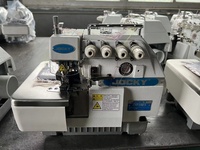Machine à coudre industrielle à grande vitesse JOCKY JK747F-514M2-24 à 4 fils, surjeteuse à quatre fils