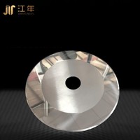 Lame de découpe circulaire en acier rapide sur mesure OEM pour film plastique, pour découpeuse pneumatique, usinée avec précision CNC 0,01 mm