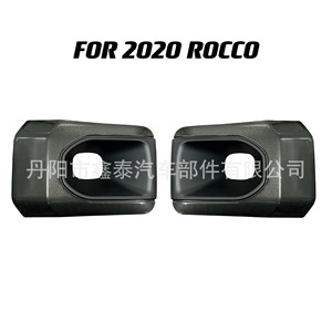 Hilux Fog Light Bezels Front <b>ABS</b> Trim Cover For Toyota HILUX 2018 2019 2020 Screw Fixing Black - Product Image 3