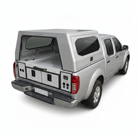 Auvent pleine hauteur 3 portes en alliage d'aluminium pour Nissan Navara D40, accessoire de camping pour pick-up et camping en tout-terrain