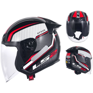 <span class=keywords><strong>LS2</strong></span> OF608 Verano Motocicleta grande Medio <span class=keywords><strong>casco</strong></span> Nuevo modelo XL Viaje Vehículo eléctrico Pedal <span class=keywords><strong>Casco</strong></span> de tres cuartos <span class=keywords><strong>para</strong></span> hombres Mujeres - Product Image 5
