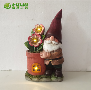 Estatua <span class=keywords><strong>de</strong></span> Gnomo <span class=keywords><strong>de</strong></span> Jardín <span class=keywords><strong>de</strong></span> Resina Solar <span class=keywords><strong>de</strong></span> 12.2 Pulgadas con <span class=keywords><strong>Linterna</strong></span> <span class=keywords><strong>de</strong></span> Girasol para Decoración <span class=keywords><strong>de</strong></span> Patio Exterior - Product Image 3