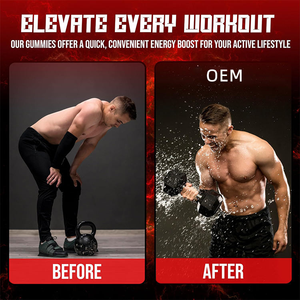 Creatine monohydrate gummies สร้างกล้ามเนื้อ Creatine gummies พลังงานสำหรับการเจริญเติบโตของกล้ามเนื้อ - Product Image 4
