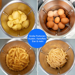 Cubierta de Cuchilla de Repuesto para <span class=keywords><strong>Thermomix</strong></span> TM6/<span class=keywords><strong>TM5</strong></span> - Alternativa Protectora con Protección de Alimentos y Mayor Volumen, Calor Uniforme - Product Image 4