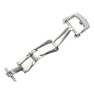 Boucle de <span class=keywords><strong>montre</strong></span> papillon en acier inoxydable noir or rose de haute qualité 22 mm pour bracelet de <span class=keywords><strong>montre</strong></span> <span class=keywords><strong>Chopard</strong></span> - Product Image 3