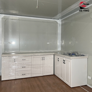 Case Container Espandibili di Lusso da 20 Piedi, Ville Portatili in Pannelli Sandwich e Acciaio per Uso Alberghiero Moderno - Product Image 4