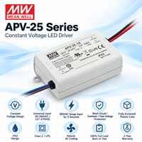 Alimentation électrique à courant continu/alternatif à tension constante Meanwell APV-25 pour LED