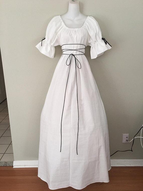 Femmes Renaissance Victorienne Médiévale Maid Robes Longues