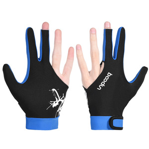 Unisex <b>Half</b> Finger Billiard Gloves With Adjustable Wrist Strap Non <b>Slip</b> For Table Tennis All Seasons - Product Image 1