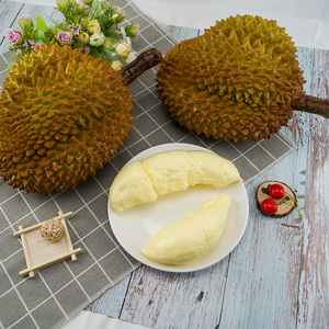 โมเดลจำลองเนื้อมะพร้าวสีทอง ตกแต่งร้านขายผลไม้ ฉากหลังถ่ายรูปสำหรับเทศกาลคริสต์มาสและวันขอบคุณพระเจ้า - Product Image 6