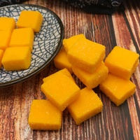 Vente chaude de bonbons à la mangue, au mangoustan, au raisin, à la fraise, au Durain, à la gelée douce, en thaïlande