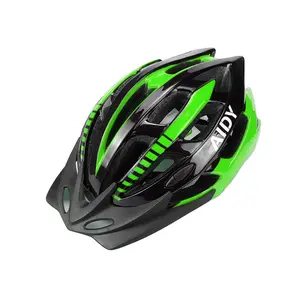 Casque de vélo de vélo adulte certifié léger confort réglable casque de cyclisme avec visière détachable pour motard de route de montagne