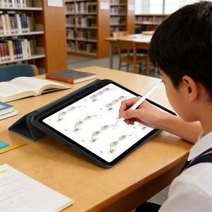 เคสแท็บเล็ตป้องกันแบคทีเรียแบบกำหนดเองสำหรับ Samsung Galaxy Tab A11 A9 Plus และเคสใส่ดินสอ <span class=keywords><strong>iPad</strong></span> สำหรับนักเรียน - Product Image 3