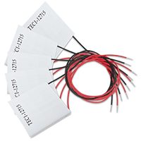 Tablettes de réfrigération à semi-conducteurs de refroidissement TEC1-12705 12V 5A dissipateur thermique refroidisseur thermoélectrique Module de plaque Peltier de refroidissement