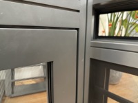 Ventanas Abatibles de Aluminio de Diseño Moderno, Ventanas con Aislamiento Acústico y Soldadura sin Costuras, Diseño para Balcón, desde Pakistán