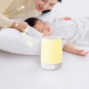 Mới đến khách sạn cung cấp tiếng ồn trắng máy 7 màu sắc ánh sáng ban đêm 32 âm thanh nhẹ nhàng kết nối ứng dụng điện thoại Wifi kích hoạt pin - Product Image 3