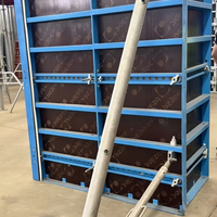 Système de coffrage en béton de type GF LICO PERI, cadres en acier pour la construction de murs et de dalles