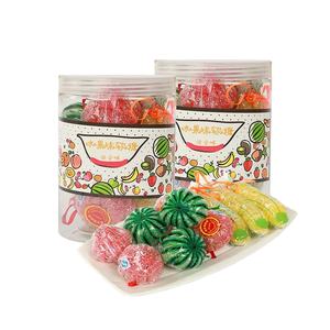 Fruit Zacht Snoep Watermeloen <span class=keywords><strong>Slice</strong></span> Aardbei <span class=keywords><strong>Slice</strong></span> Banaan Oranje Gelei <span class=keywords><strong>Gummy</strong></span> Snoep - Product Image 1