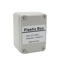 Boîtier de jonction électrique en plastique Pvc étanche, personnalisé, petit boîtier de jonction électrique en plastique ABS, Ip66, Ip67, Ip68, pièces