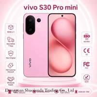 Smartphone original vivo S30 Pro Mini 5G, processeur octa-core, écran AMOLED 120 Hz, reconnaissance faciale et double SIM, langues mondiales VIVO