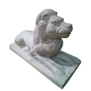 Moldes de estátua de leão do cimento grande do plástico abs para jardim