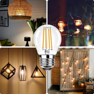 <span class=keywords><strong>Ampoule</strong></span> LED à filament Edison dimmable G45 E27 12V 24V 36V 2700K 2W 4W 6W 110V ETL FCC PSE avec télécommande - Product Image 6