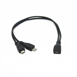 Hub de charge et de données Micro USB Micro-Mère/Père-in-law 3A Charge rapide Câble de téléphone portable multifonctionnel blindé tressé en PVC - Product Image 3