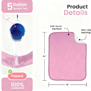 ホットセール吸収性通気性 & 漏れ防止大人失禁アンダーパッドソフトベッドプロテクター洗える - Product Image 2