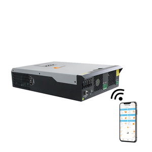 Convertisseur d'énergie solaire MPPT 3,5 kW 6 kW 10 kW 24 V CC vers 220 V CA, onduleur solaire hybride MPPT hors réseau 48 V à onde sinusoïdale pure - Product Image 5