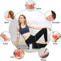 Stimulateur musculaire TENS rechargeable Mareston pour soulager la douleur, appareil TENS et PMS à double canal avec 24 modes pour soulager le dos