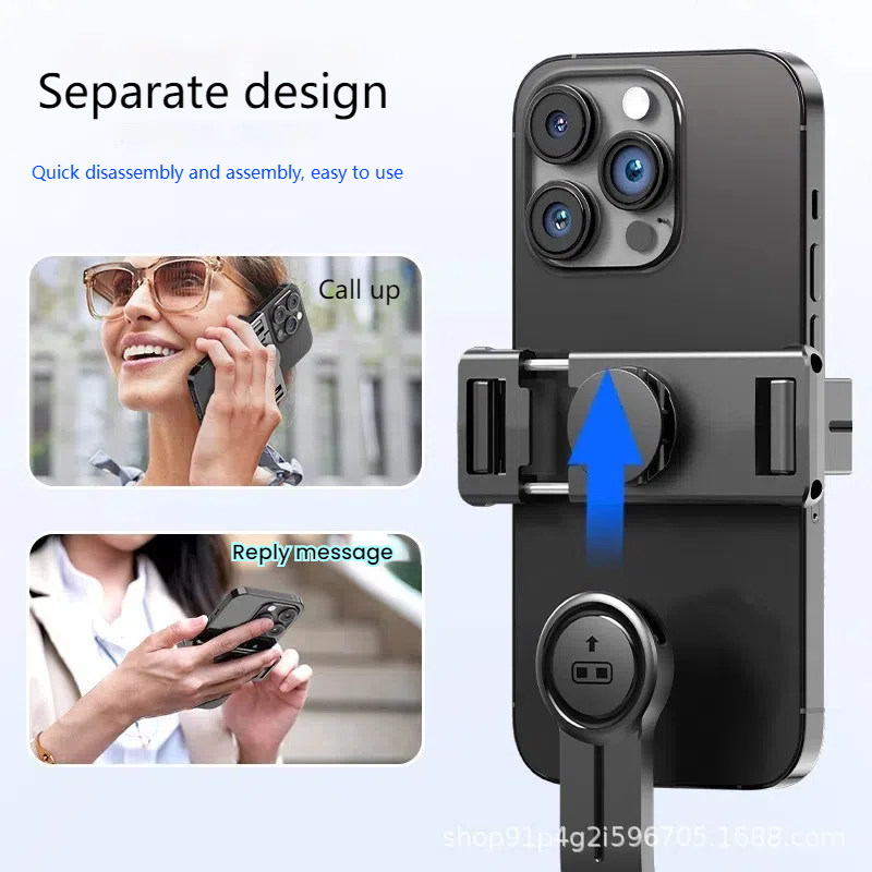 Treppiede Selfie Con Luce LED - Bastone Estensibile, Telecomando Bluetooth, Rotazione 360° - Foto 12