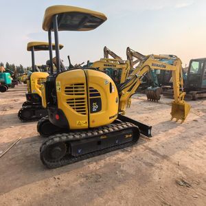 コマツPC20MRミニショベルジャパン2トンクローラーギアボックスポンプPLCコアコンポーネントファーム機器中古 - Product Image 2