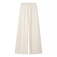 Ensemble 2 pièces pour femmes, haut à manches longues à col rond et boutons, pantalon long à taille élastique, style décontracté, 2 coloris