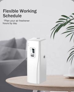 Venta al por mayor, máquina difusora de fragancia, difusor de fragancia de aceite, <span class=keywords><strong>recargable</strong></span>, automático, aire fresco, aerosol, <span class=keywords><strong>dispensador</strong></span> de <span class=keywords><strong>perfume</strong></span> - Product Image 1