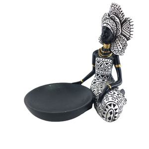 Statua di <span class=keywords><strong>Donna</strong></span> Africana in Poliresina in Vendita - Product Image 1