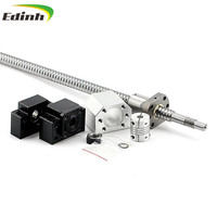 Kit de rail de guidage linéaire HGR20 avec vis à billes SFU1605 SFU1610, kit de routeur CNC haute précision pour machine laser et plasma DIY