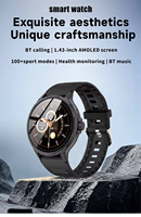 NUEVO Reloj Inteligente Y25 para Hombre, Resistente al Agua IP68, Asistente de Voz con IA, Llamadas por Bluetooth, Pantalla AMOLED de 44-49 mm, Monitoreo de Salud, Deportes