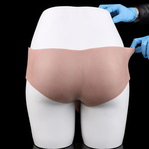 NNSX Pantalones con Dildo Hueco <span class=keywords><strong>de</strong></span> Silicona <span class=keywords><strong>de</strong></span> 9.29'' con Funda para Pene, Extensor <span class=keywords><strong>de</strong></span> Pene para Hombres, Condón Reutilizable para Parejas Adultas, Agrandador - Product Image 6