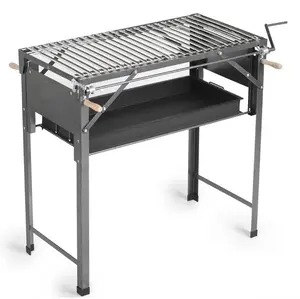 Barbecue, grille de cuisine extérieure ajustable en V, Portable, nouveauté